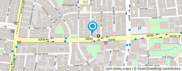 מפת הגעה אל אמיר מילר אדריכלי נוף בע"מ