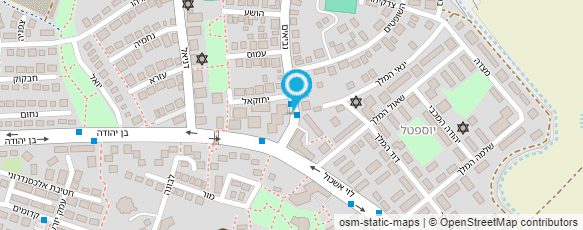 מפת הגעה אל אמיר הסעות נכים