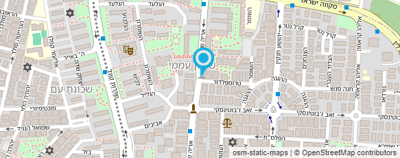 מפת הגעה אל מרכז איינגאר יוגה חולון