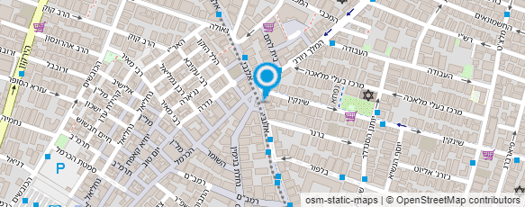 מפת הגעה אל ב.ק. דיירקט יבוא ושיווק טכסטיל בע"מ
