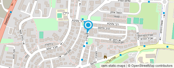 מפת הגעה אל מ.א פרסום דיגיטלי