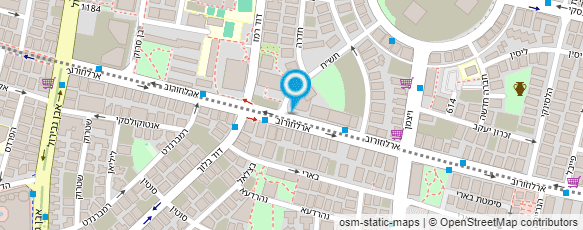 מפת הגעה אל הורוביץ - עופר; משרד עו"ד