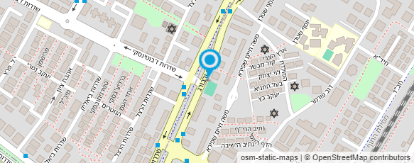 מפת הגעה אל צביקה מעבדת שיניים