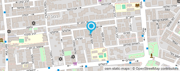 מפת הגעה אל המגע המרפא של בנימין