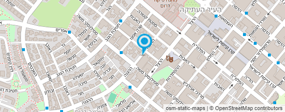 מפת הגעה אל דוגוש בנין והשקעות תכנון ופיתוח בע"מ