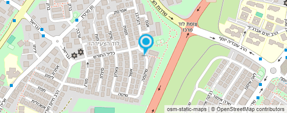 מפת הגעה אל מזגן מרקט