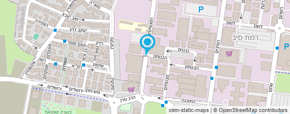 מפת הגעה אל סי.בי.איי.טי. טכנולוגיות בע"מ