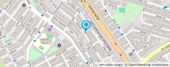 מפת הגעה אל יובל השוקוהוליק