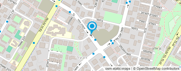 מפת הגעה אל המשביר לצרכן