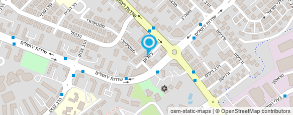 מפת הגעה אל גולד גן
