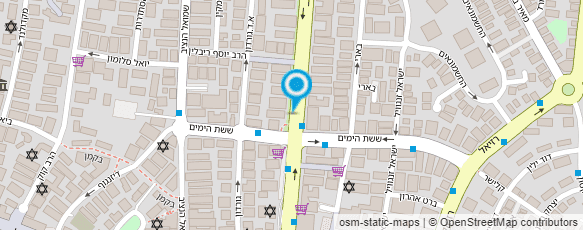 מפת הגעה אל יפית בניית ציפורניים