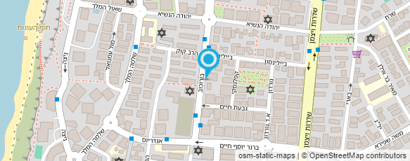 מפת הגעה אל אהרון יעקב