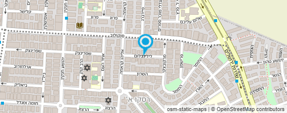 מפת הגעה אל המגירה של נורית