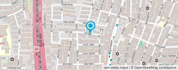 מפת הגעה אל הובלות צדוק