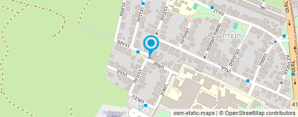 מפת הגעה אל יגאל שטיינמץ - אדריכל נוף