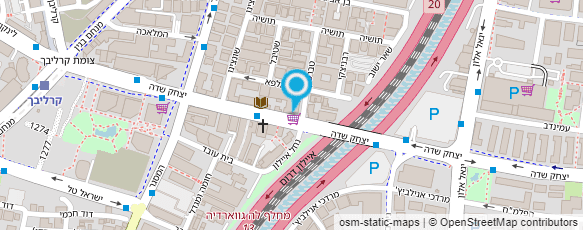 מפת הגעה אל טופ לעובד