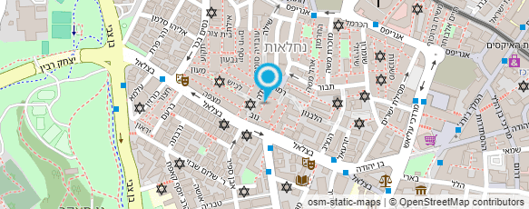 מפת הגעה אל רעות אסולין- איפור וקוסמטיקה