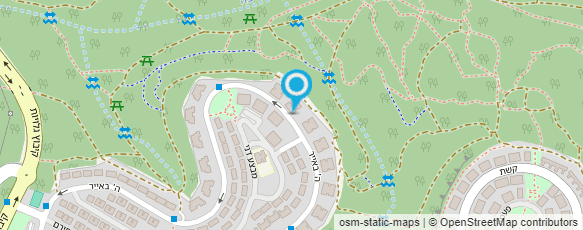 מפת הגעה אל אישי שף-קובי ערמון