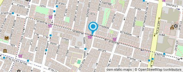 מפת הגעה אל אלי לוסקי - עיצוב שיער ואיפור