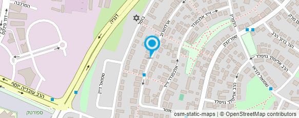 מפת הגעה אל ספורט בכיף