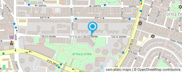 מפת הגעה אל הדס שיין m.s.w