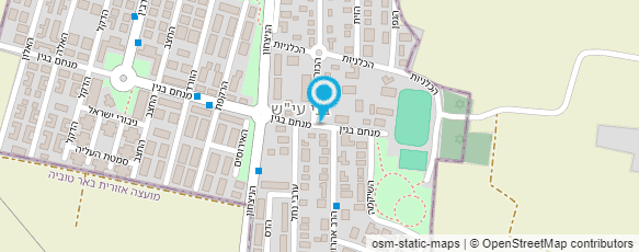 מפת הגעה אל רזניק הפקות- צילום אירועים