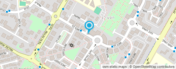 מפת הגעה אל כלבו חנניה מיני סנטר מפת הגעה אל כלבו חנניה מיני סנטר