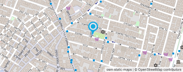 מפת הגעה אל עדי סטודיו לגרפיקה