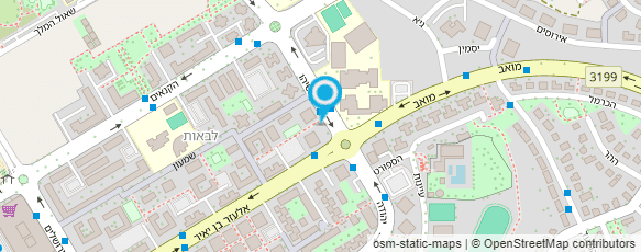 מפת הגעה אל בנק אוצר החייל בע"מ