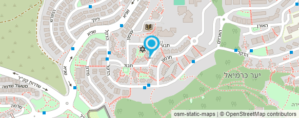 מפת הגעה אל לוי הובלות כרמיאל