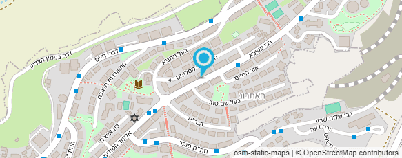 מפת הגעה אל בנק פועלי אגודת ישראל בע"מ