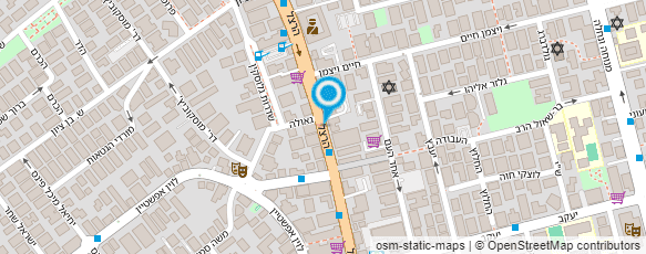 מפת הגעה אל ביוטי הארט-חני לרנר