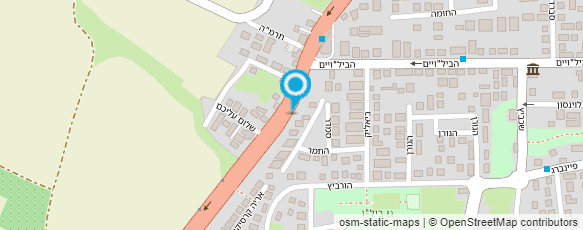 מפת הגעה אל עינב קוסמטיקה והסרת שיער