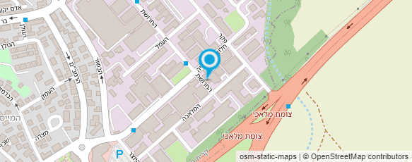 מפת הגעה אל עץ טרובל-נגריה