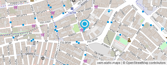 מפת הגעה אל קפה החשמל