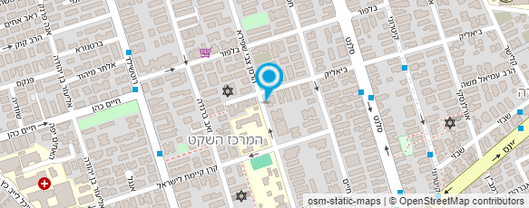 מפת הגעה אל יצחק רוזין