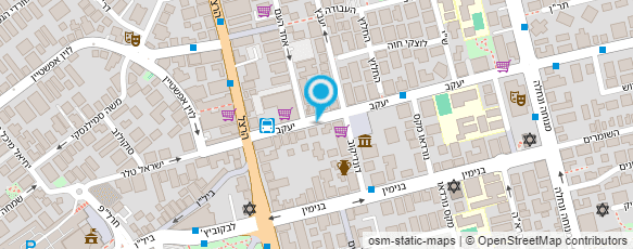 מפת הגעה אל ר.מ עוז יועצי נדל"ן