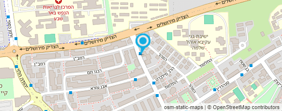 מפת הגעה אל י.א.ש עיצובים