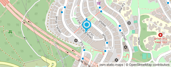 מפת הגעה אל ישיבת דרכי יוסף