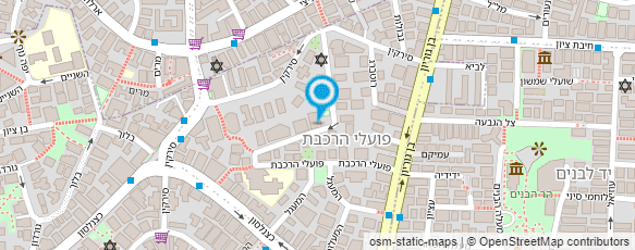 מפת הגעה אל הסעות לבעלי חיים - מיכל