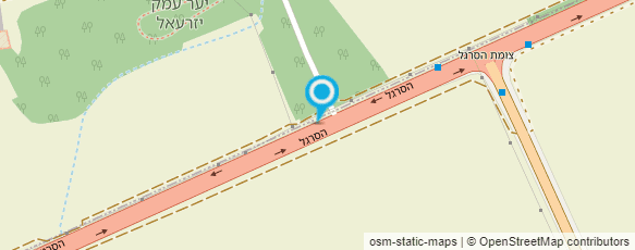 מפת הגעה אל סאמי סאלם חומרי בניין