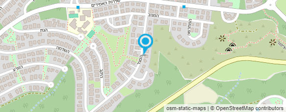 מפת הגעה אל הגב הירוק