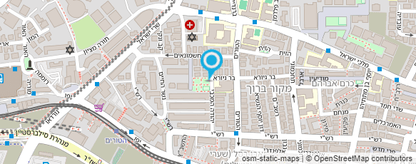 מפת הגעה אל י.מ נדל"ן