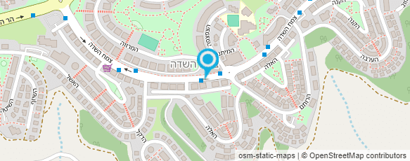 מפת הגעה אל אחוזה עיצוב פנים