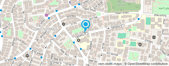 מפת הגעה אל אסנת זיו גזית