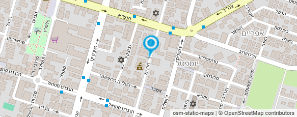 מפת הגעה אל בית התקליטן ניב שאול