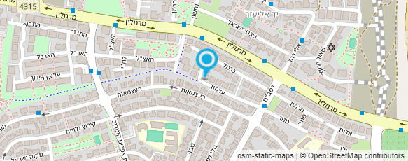 מפת הגעה אל בצלאל-קליניקה לריפוי טבעי