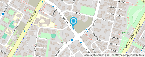 מפת הגעה אל בתשי עיצובים