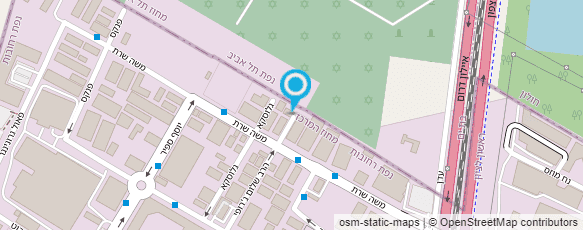 מפת הגעה אל א.מ.ש. מקבוצת גרנט אבן-חן בע"מ