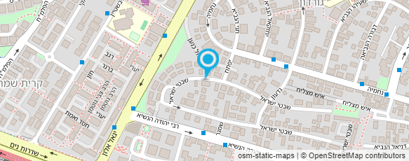 מפת הגעה אל א. צדק בניה ופיתוח בע"מ